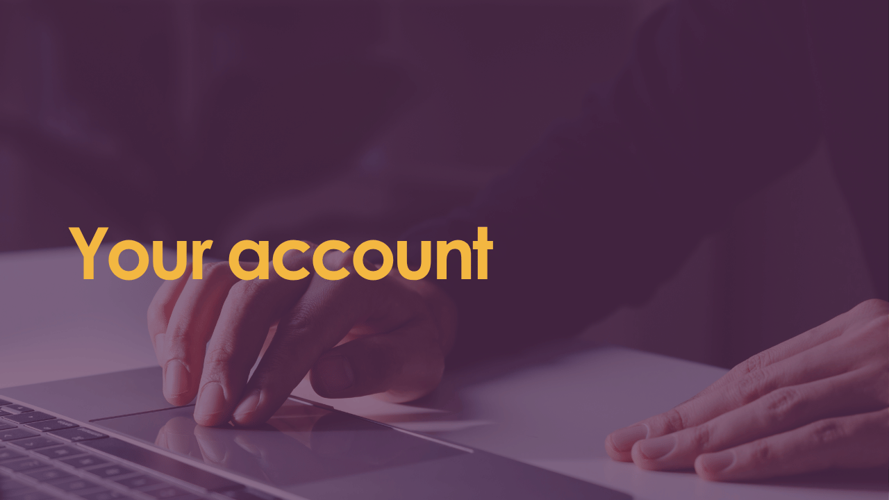 Manage Your Account